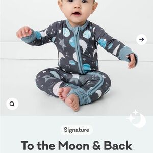 Little Sleepies To the Moon and Back 12-18 months